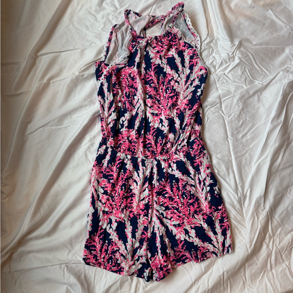 Lily Pulitzer Floral Romper - S